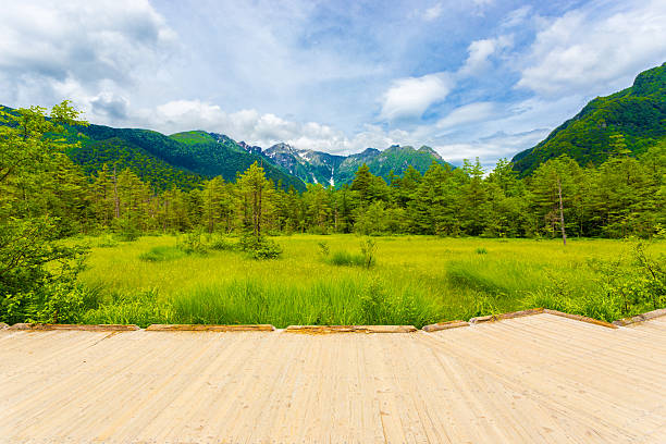 istock Kamikochi Viewing Platform Meadow Mount Hotaka H 625125878