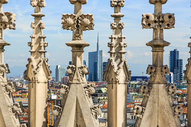 istock View from Duomo roof in Milan 625128746