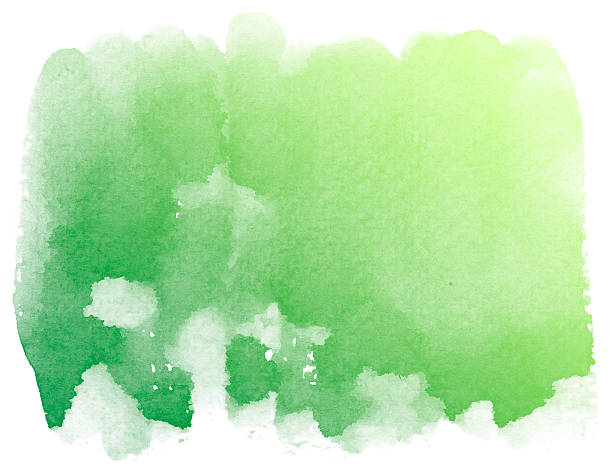 istock Abstract green watercolor background. 625135326