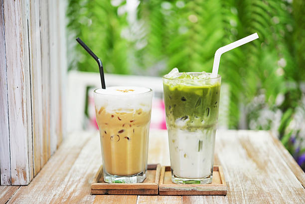 istock ice green tea and ice coffee 625135632