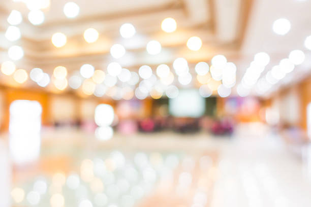 istock Abstract blur business conference 625136678