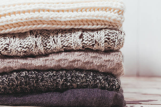 istock Collection of woolen clothes 625156506