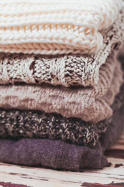 istock Collection of woolen clothes 625156574