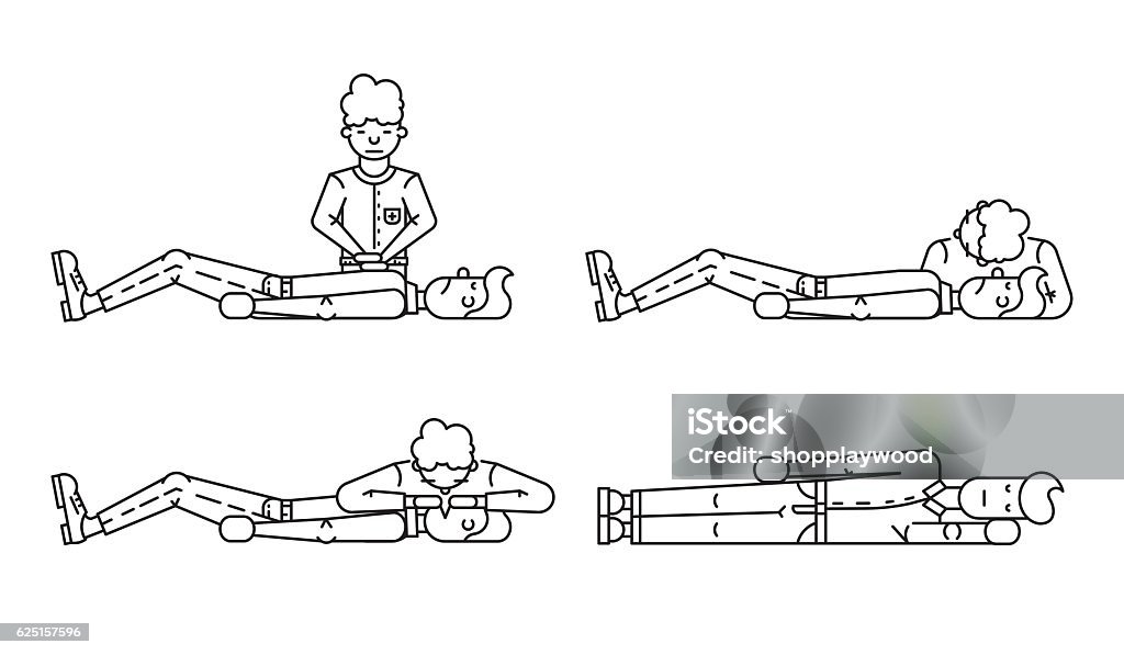 First Aid Visualizations First Aid Scheme Stock Illustration - Download Image Now - A Helping ...
