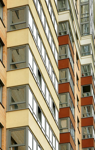 istock Close view on residental building 625160000