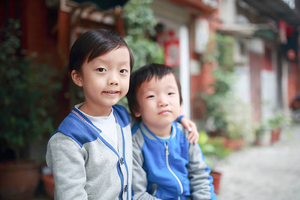 Two brothers in the hutong 