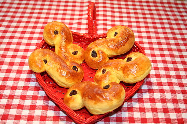Saffron buns - Lusse-cats