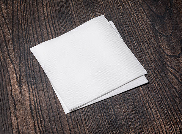 istock napkin on old wooden table 625188894