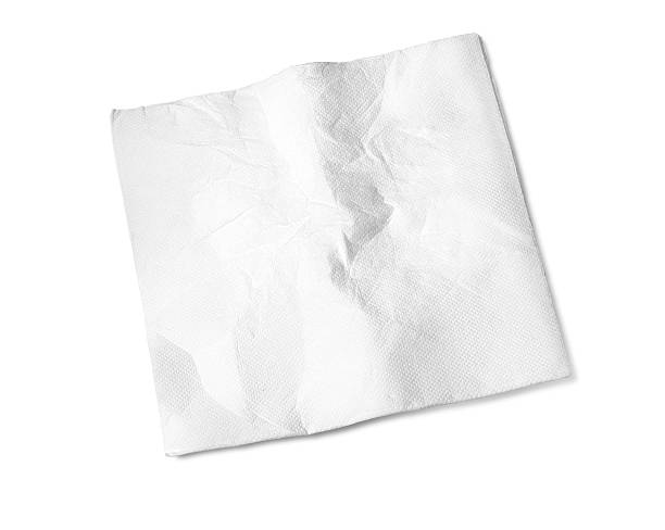 istock Paper Napkin on white 625191644