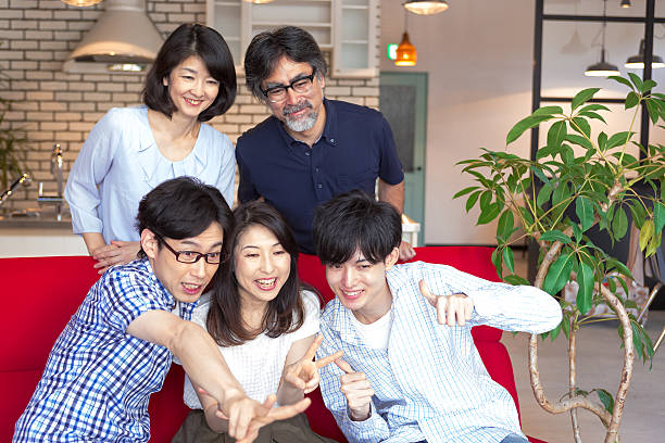 istock Japanese family 625208842