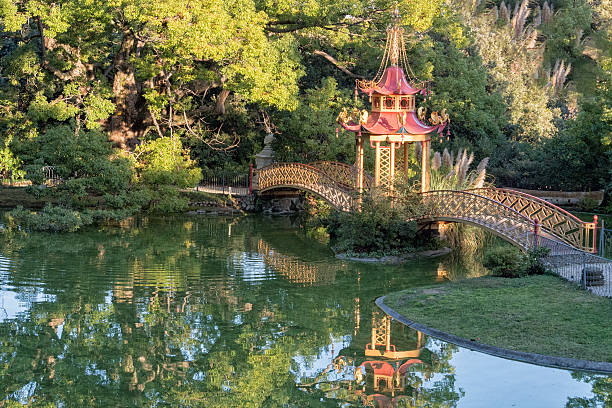 istock chinese garden bridge detail view 625219388