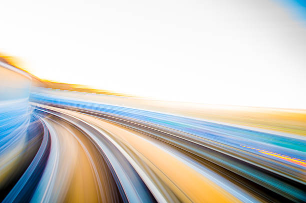 istock Speed motion in urban highway road tunnel 625221474