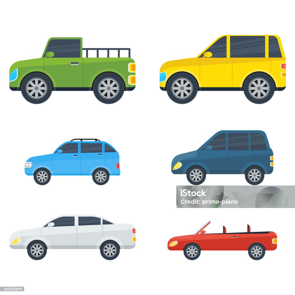 Ilustración de Coches De Pasajeros Dibujos Animados Vector Models Colección y más Vectores Libres de Derechos de Contrastes - iStock Ilustración de Coches De Pasajeros Dibujos Animados Vector Models Colección y más Vectores Libres de Derechos de Contrastes - iStock