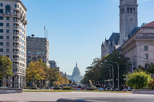 istock Washington DC US Capitol Building Daylight Pennsylvania Ave Nove 625230244