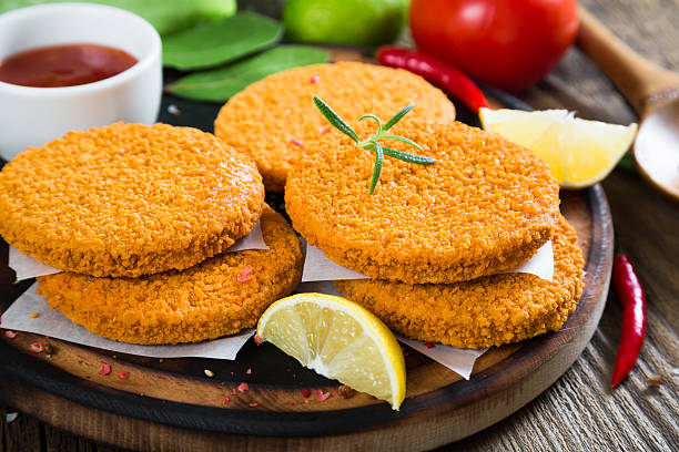 istock Raw fish burgers and spices 625236846