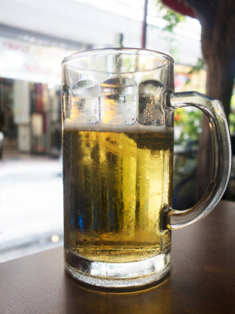 istock Glass of light beer 625238528