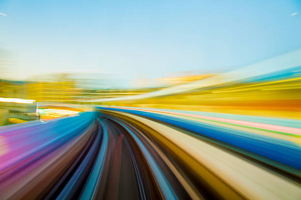 istock Speed motion in urban highway road tunnel 625239284
