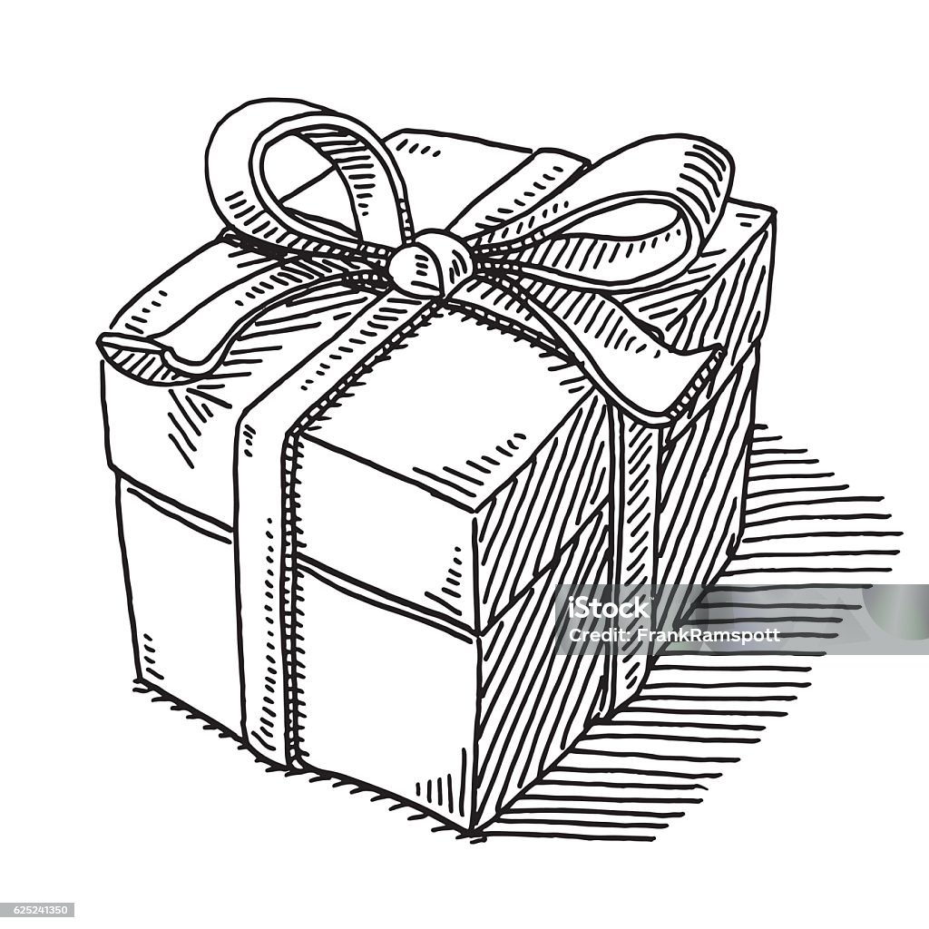 Bản Vẽ Ribbon Hộp Quà Tặng Hình minh họa Sẵn có - Tải xuống Hình ...