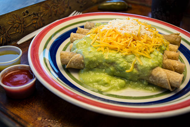 istock Mexican Burrito And Guacamole Meal 625243316