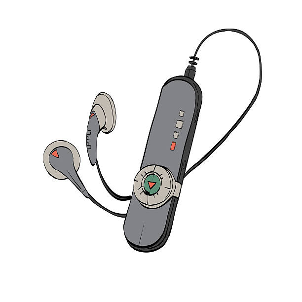 istock Mobile audio player, listening to music and radio 625268580