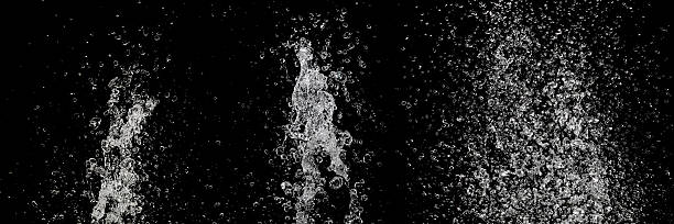 istock set of water splash isolated on black 625268830
