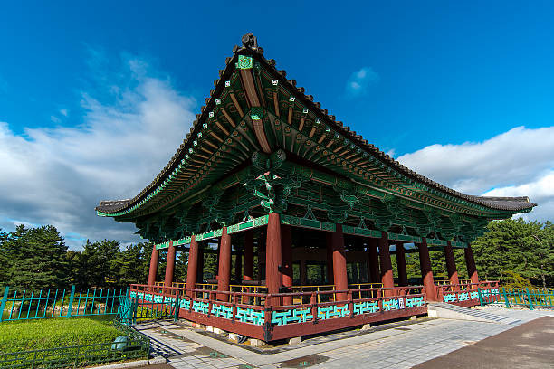 istock Ancient  traditional Korean pavilion 625269438