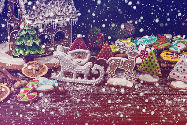 Gingerbreads for new years and christmas