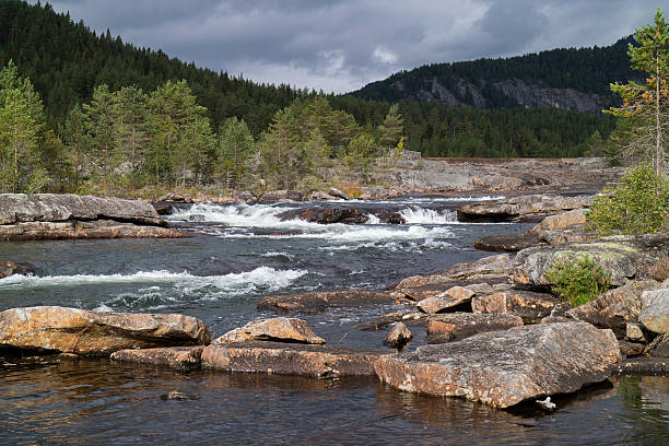 istock River otra in the Setesdal 625280696