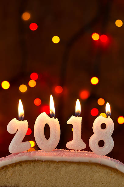 istock 2018 candles burning on top of a cake 625281128