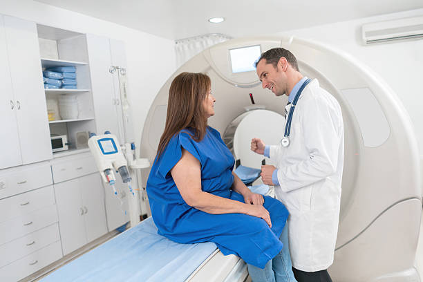istock Doctor about to do a CAT scan on a patient 625282074