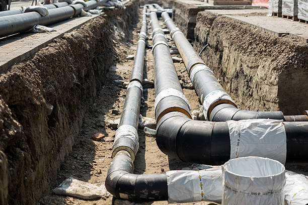 istock City gas pipes under ground 625283672