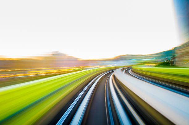 istock Speed motion in urban highway road tunnel 625300482