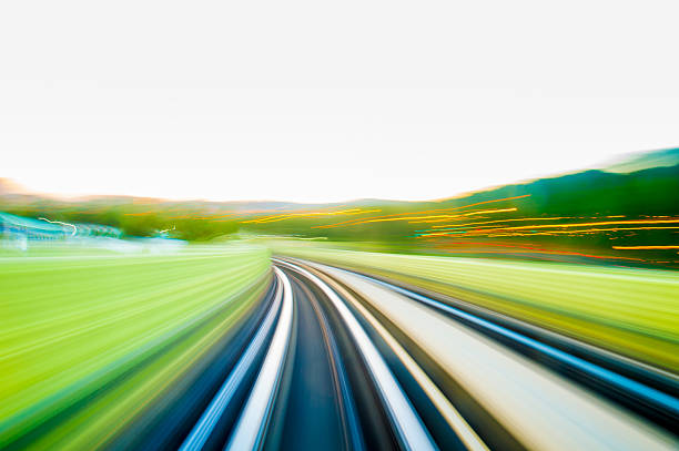 istock Speed motion in urban highway road tunnel 625300584