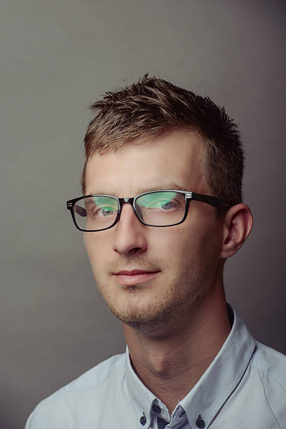 istock Portrait of a smart serious young man 625304056