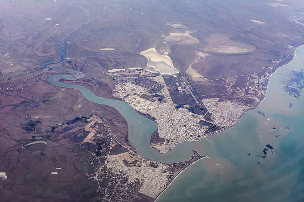 istock Rio grande view from airplane (Argentina) 625305922