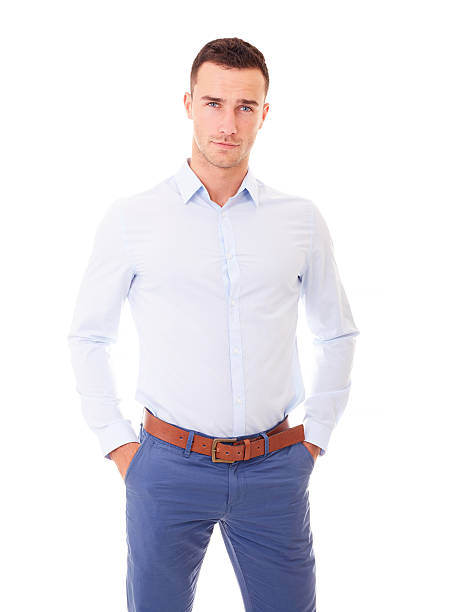 istock Man in a blue shirt 625306804