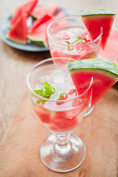 istock Watermelon water - summer detox 625309024
