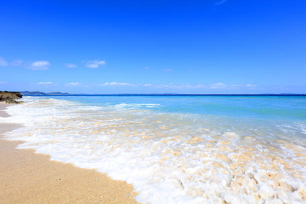 istock Beautiful beach in Okinawa 625309440