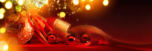 istock Merry Christmas; Holidays background with Xmas tree decoration o 625310574