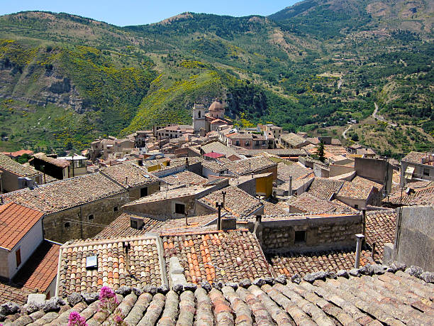istock Italy sicily - village in madonie 625311630