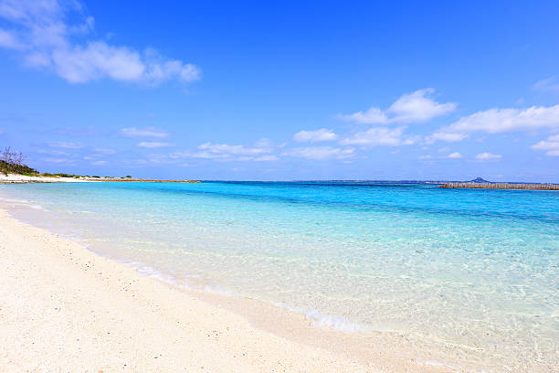 istock Beautiful beach in Okinawa 625314982