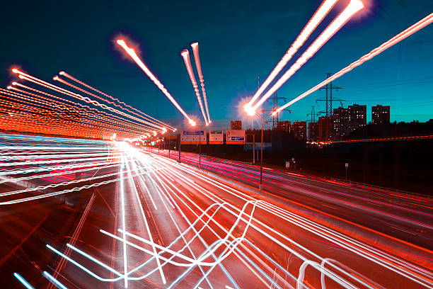 istock Moscow roads night 625327388