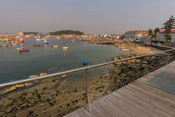 Coast of Arousa Island (Pontevedra, Spain).