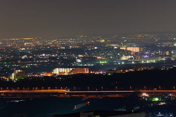 istock Night view from the Observatory of Mt.Tobioyama 625359324