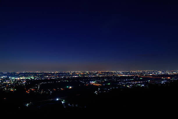 istock Night view from the Observatory of Mt.Tobioyama 625359918