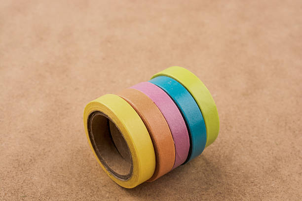 istock Colorful insulating adhesive tapes 625373310