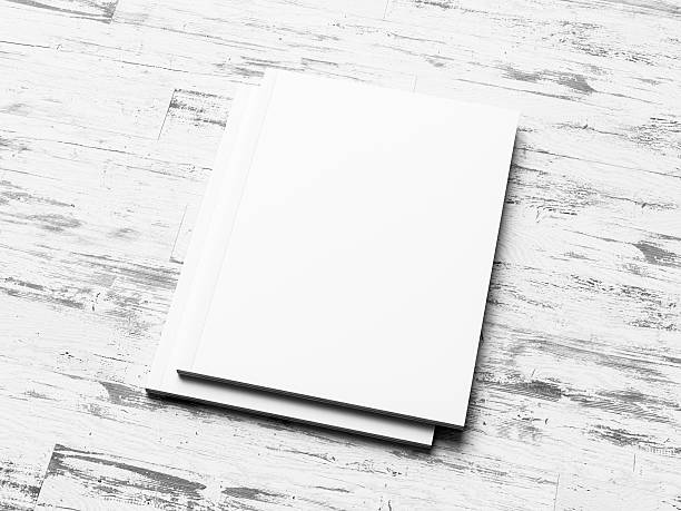 istock Black and white set of mockup magazines. 3D illustration 625373324