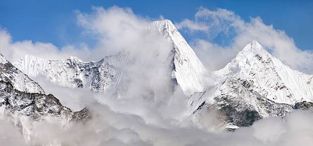 istock Malangphulang, Beautiful panoramic view of himalayas 625377048