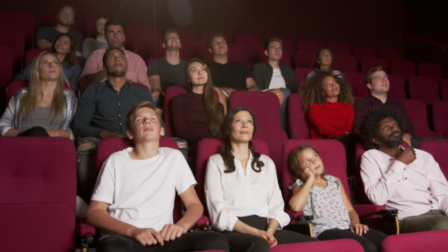 Audience In Cinema Watching Film Shot On R3D