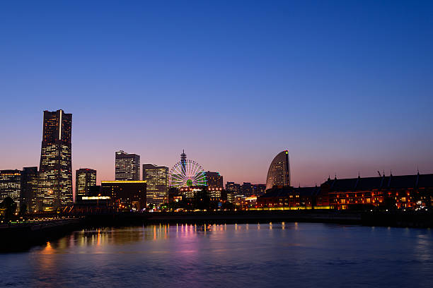 istock Skyscrapers at Minatomirai, Yokohama at dusk 625382920